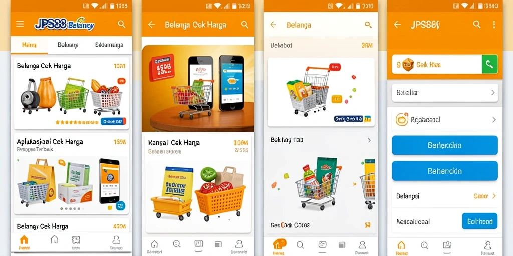 Antarmuka JPS88 menampilkan fungsi Cek Harga yang sederhana dan efisien.